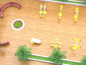 Sport Park 3D Model