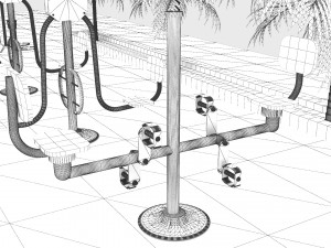 Sport Park 3D Model