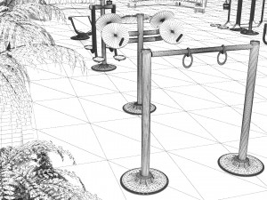 Sport Park 3D Model