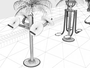Sport Park 3D Model