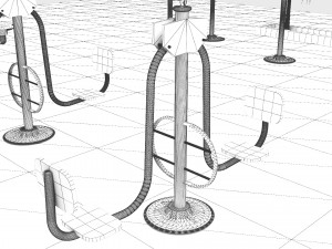 Sport Park 3D Model