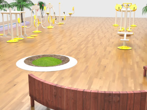 Sport Park 3D Model