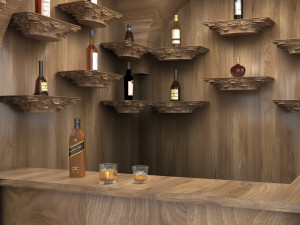 Home Bar Modello 3D