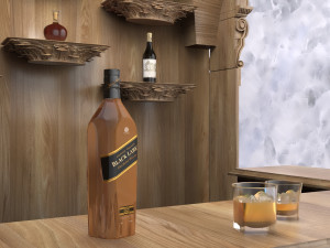 Home Bar Modello 3D