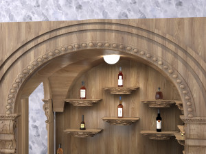 Home Bar Modello 3D