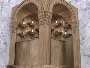 Home Bar Modello 3D