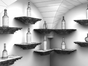 Home Bar Modello 3D