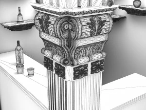 Barra inicial Modelo 3D