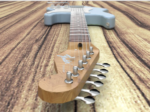 Fender Stratocaster Guitar Modèle 3D