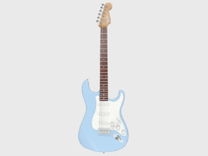 Fender Stratocaster Guitar 3D Model