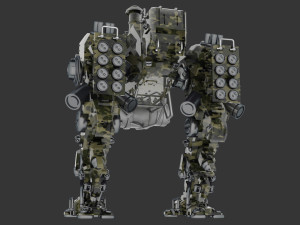 Heavy Mech Modelo 3D