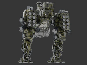 Heavy Mech 3D Model