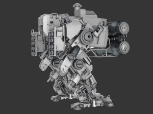 Heavy Mech Modelo 3D
