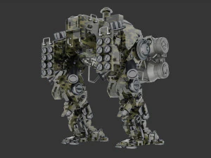Heavy Mech 3D Model