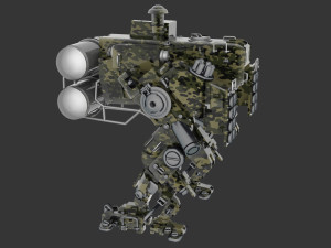 Heavy Mech Modelo 3D
