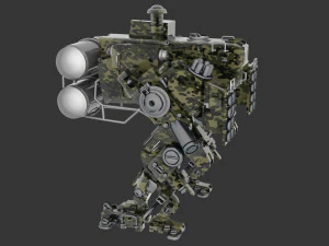 Heavy Mech 3D Model