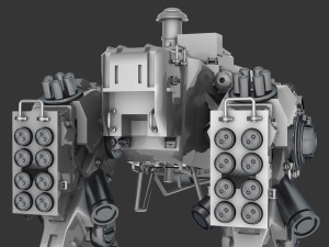 Heavy Mech Modelo 3D