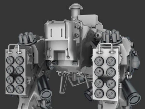 Heavy Mech 3D Model
