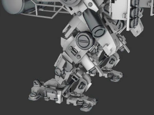 Heavy Mech 3D Model