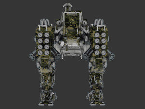 Heavy Mech Modelo 3D