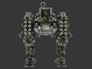 Heavy Mech 3D Model