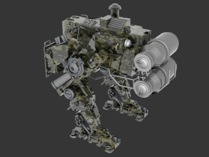 Heavy Mech Modelo 3D