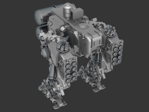 Heavy Mech Modelo 3D
