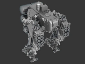 Heavy Mech 3D Model
