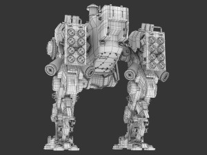 Heavy Mech Modelo 3D