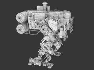 Heavy Mech 3D Model