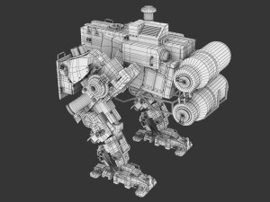 Heavy Mech Modelo 3D