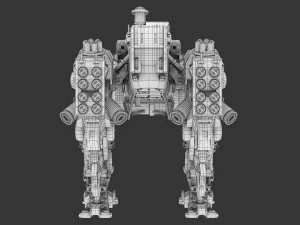 Heavy Mech 3D Model