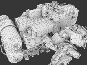 Heavy Mech 3D Model
