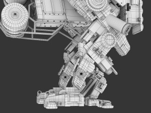 Heavy Mech Modelo 3D