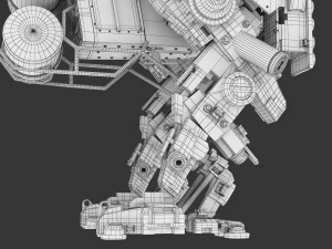 Heavy Mech 3D Model