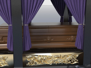 Funeral Carriage 3D Модель