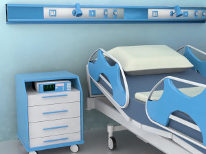 Hospital Room 3 3D Модель