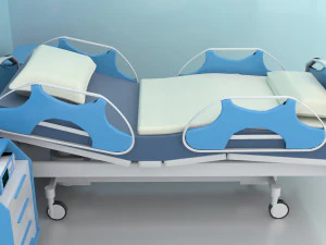 Hospital Room 3 3D Model