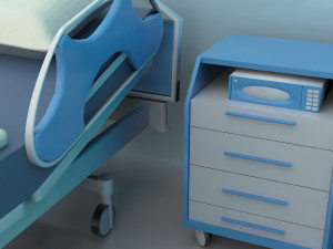Hospital Room 3 3D Модель