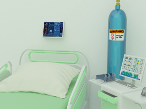Intensive Care Unit 3 - 4K 3D 모델