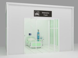 Intensive Care Unit 3 - 4K 3D 모델