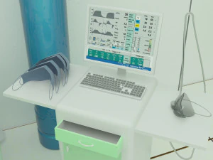 Intensive Care Unit 3 - 4K 3D Model