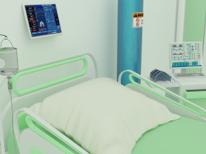 Intensive Care Unit 3 - 4K 3D 모델