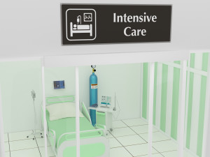 Intensive Care Unit 3 - 4K 3D 모델