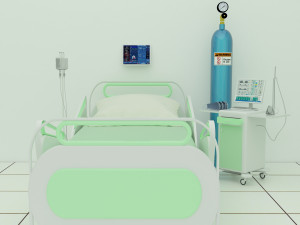 Intensive Care Unit 3 - 4K 3D 모델