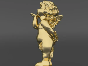 Love Angel 4K 3D Model