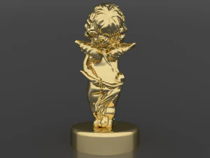 Love Angel 4K 3D Model