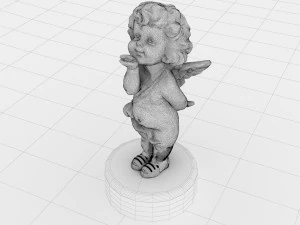 Love Angel 4K 3D Model