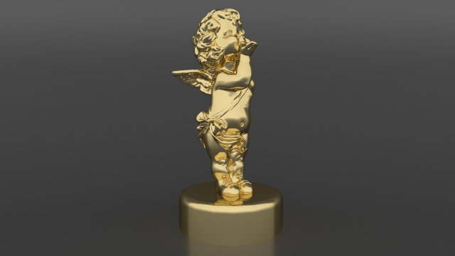 Love Angel 4K 3D 모델 .c4d .max .obj .3ds .fbx .stl .blend 