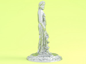 Roman Emperor Statue 3D 模型